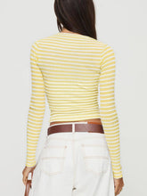 Devine Square Neck Long Sleeve T-Shirt OutfitFlow